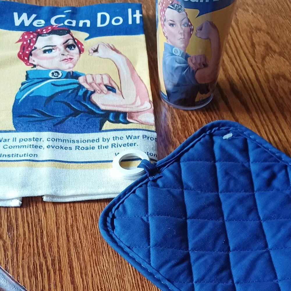 Rosie the Riveter Memorabilia- 3 pieces - New one with tag